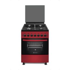 Novacook F6B40EF R meggypiros kombinált tűzhely