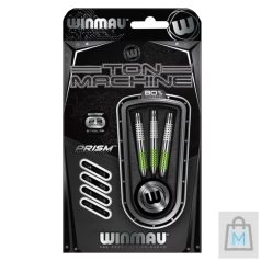   DART SZETT WINMAU STEEL TON MACHINE 80% WOLFRAM DARTS G/W 23G