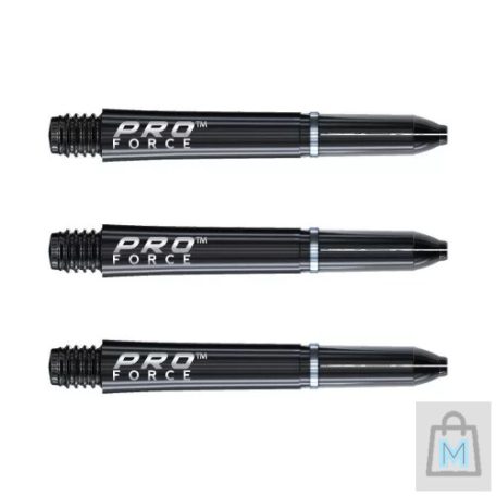 DART SZÁR WINMAU PRO FORCE RÖVID FEKETE 35MM
