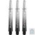 DART SZÁR HARROWS SUPERGRIP FUSION FEKETE/CLEAR, MIDI