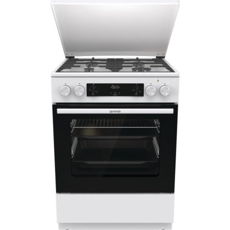 Gorenje GKS6C70WF Kombi tűzhely 60cm Fehér