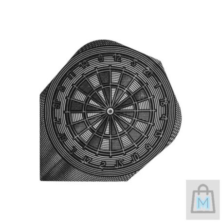 DART TOLL HARROWS QUADRO, SZÜRKE DART TÁBLA