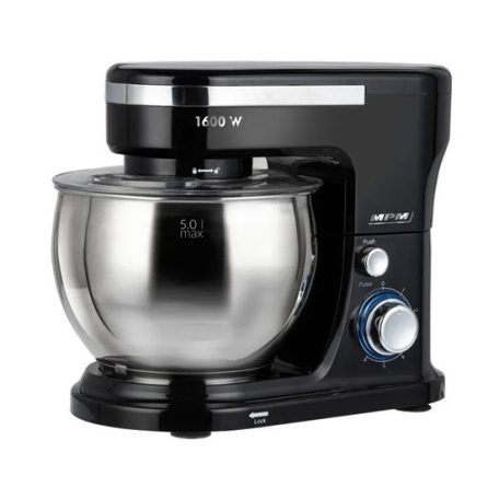 MPM 1600W fekete konyhai robotgép