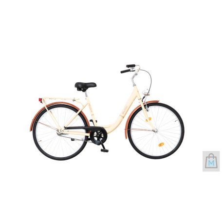 Balaton 28 1S női krém/barna kerékpár