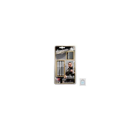 DART SZETT TARGET STEEL ADRIAN LEWIS 20G, SILVER JACKPOT, BRASS