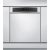 Whirlpool WBC 3C26 X programok száma: 8, beépíthető, 14 terítékes mosogatógép 