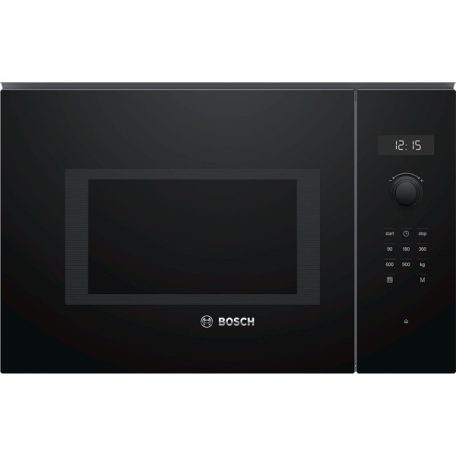 Bosch BFL554MB0 900W 25L fekete beépíthető mikrohullámú sütő