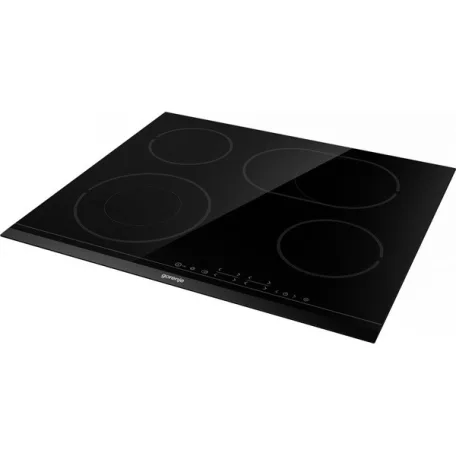 Gorenje ECT643BCSC fekete, beépíthető, elektromos üvegkerámia, főzőzóna: 4, beépíthető méret: 56cm, főzőlap