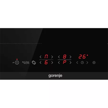 Gorenje ECT643BCSC fekete, beépíthető, elektromos üvegkerámia, főzőzóna: 4, beépíthető méret: 56cm, főzőlap