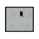 Gorenje ECT643BCSC fekete, beépíthető, elektromos üvegkerámia, főzőzóna: 4, beépíthető méret: 56cm, főzőlap