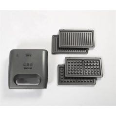  Gorenje SM703GCG 3in1 ezüst gorfi - grill/panini - szendvicssütő