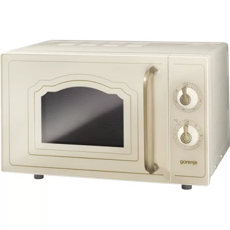 Gorenje MO4250CLI 800W 20L, elefántcsont sznű, mikrohullámú sütő