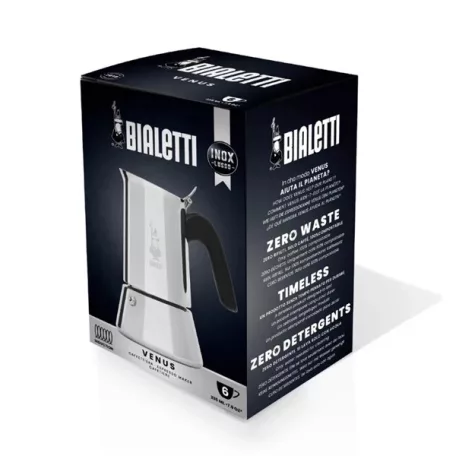 Bialetti Venus 7256/CN inox 10 személyes indukciós kotyogós kávéfőző