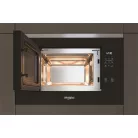 Whirlpool WMF200G 1200W 20L fekete beépíthető mikrohullámú sütő