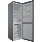 Indesit INFC8 TI21X inox, alulfagyasztós, Hűtő:231L, Fagyasztó:104L, Total No frost hűtőszekrény