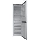 Indesit INFC8 TI21X inox, alulfagyasztós, Hűtő:231L, Fagyasztó:104L, Total No frost hűtőszekrény