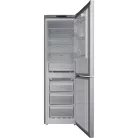 Indesit INFC8 TI21X inox, alulfagyasztós, Hűtő:231L, Fagyasztó:104L, Total No frost hűtőszekrény