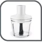 Tefal HB453138 Easychef 3in1 fehér botmixer szett