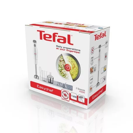 Tefal HB453138 Easychef 3in1 fehér botmixer szett