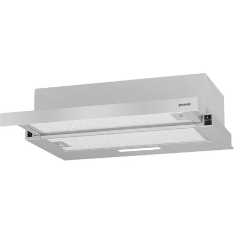 Gorenje TH60E3X inox, szabadonálló, hagyományos, méret:60 cm, teleszkópos, zajszint:67 dB, páraelszívó