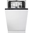 Gorenje GV520E15 programok száma: 5, keskeny beépíthető, 9 terítékes mosogatógép 