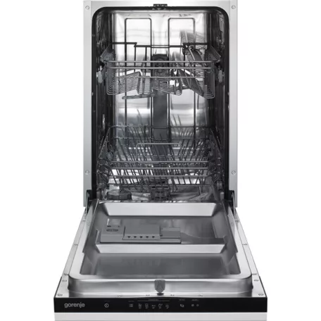Gorenje GV520E15 programok száma: 5, keskeny beépíthető, 9 terítékes mosogatógép 