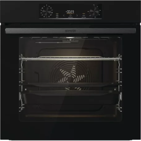 Gorenje BOS6737E06B fekete, beépíthető, sütőtér: 77L, grill, légkeverés, hidrolitikus, sütő