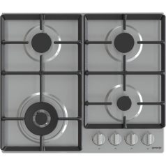   Gorenje GW641EX inox, beépíthető, gáz, főzőzóna: 3 +1 wok égőfej, beépíthető méret: 56cm, főzőlap