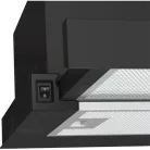 Gorenje TH60E3B fekete, szabadonálló, hagyományos, méret:60 cm, teleszkópos, zajszint:67 dB, páraelszívó