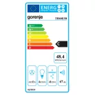 Gorenje TH60E3B fekete, szabadonálló, hagyományos, méret:60 cm, teleszkópos, zajszint:67 dB, páraelszívó