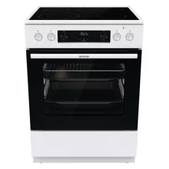   Gorenje GECS6C70WPA fehér, szabadonálló, kerámialapos, elektromos, főzőzóna: 4, sütő:71L, grill, tűzhely
