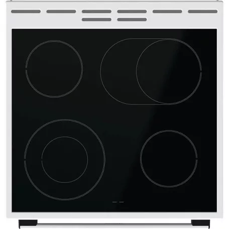 Gorenje GECS6C70WPA fehér, szabadonálló, kerámialapos, elektromos, főzőzóna: 4, sütő:71L, grill, tűzhely