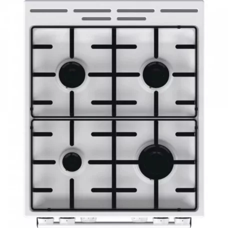 Mora K4255CW fehér, szabadonálló, gáz, kombinált, főzőzóna:4, sütőtér:70L, tűzhely