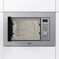   Gorenje BM201AG1X 800W 20L inox beépíthető mikrohullámú sütő