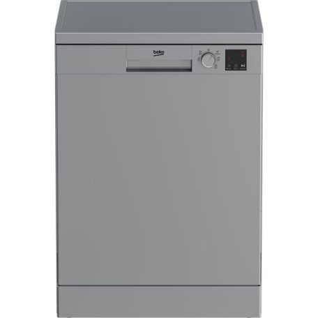 Beko DVN-05320 S ezüst, programok száma: 5, szabadonálló, 13 terítékes mosogatógép 