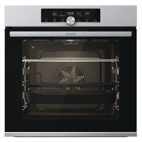 Gorenje BOS6747A01X inox, beépíthető, sütőtér: 71L, grill, légkeverés, hidrolitikus, sütő