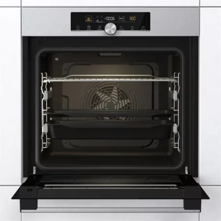 Gorenje BOS6747A01X inox, beépíthető, sütőtér: 71L, grill, légkeverés, hidrolitikus, sütő