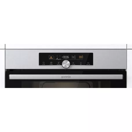 Gorenje BOS6747A01X inox, beépíthető, sütőtér: 71L, grill, légkeverés, hidrolitikus, sütő