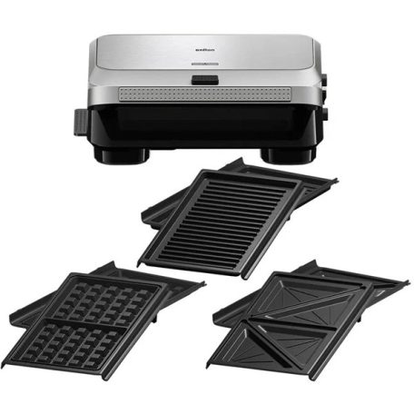 Braun SM5005 2in1 ezüst gofri - szendvicssütő