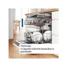 Bosch SMS4HVI00E ezüst, programok száma: 6, szabadonálló, 14 terítékes mosogatógép 