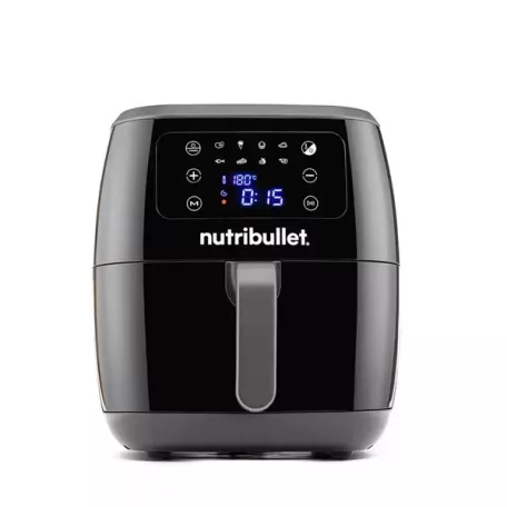 Nutribullet NBA071B fekete 7 L forrólevegős sütő (air fryer/airfryer)