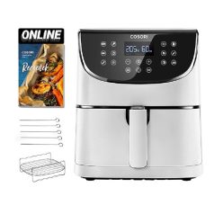   Cosori CP158-AF-RXW Premium fehér 5,5 L forrólevegős sütő