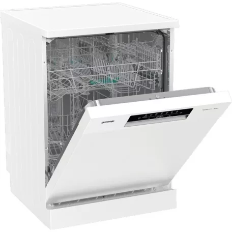 Gorenje GS642E90W fehér, programok száma: 6, szabadonálló, 13 terítékes mosogatógép 