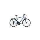 Gepida Alboin 300 48-as vázméretű, acél kék színű, férfi trekking kerékpár