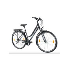   Gepida Alboin 200 Pro 28" L 21 női Trekking Kerékpár matt fekete 52cm