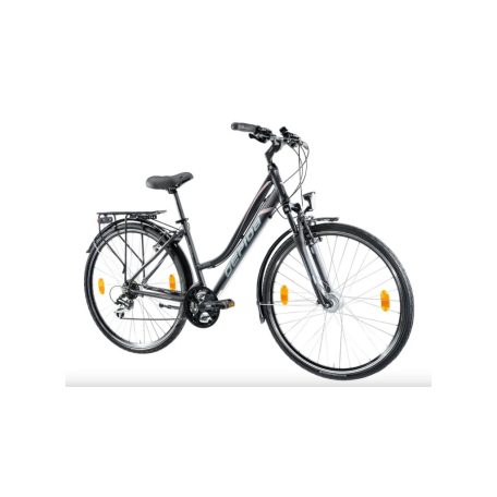 Gepida Alboin 200 Pro 28" L 21 női Trekking Kerékpár matt fekete 52cm