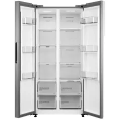  Midea MDRS619FIE46 inox, Side-by-Side, Hűtő:271L, Fagyasztó:189L, No frost hűtőszekrény