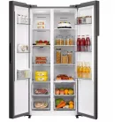 Midea MDRS619FIE46 inox, Side-by-Side, Hűtő:271L, Fagyasztó:189L, No frost hűtőszekrény