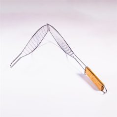   IRIS KT-205 BBQ ovális grillrács halhoz 29cmx 13cm rácsfelület