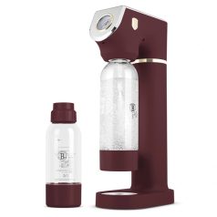 Berlinger Haus BH/8555 matt bordó szódagép 2 palackkal 